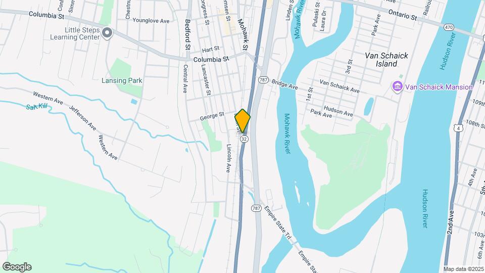 338 Saratoga St Map and Location Details