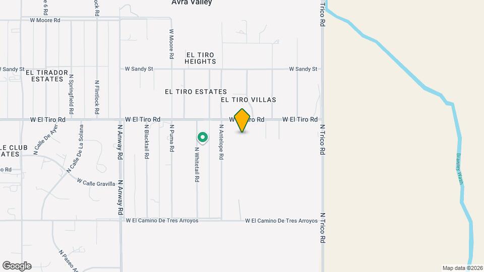16075 W El Tiro Rd Map and Location Details