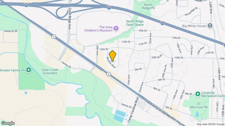 947 Boston Way Map and Location Details