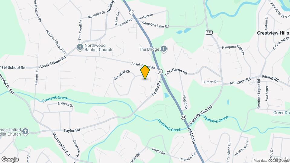 103 Meadow Ridge Dr Map and Location Details