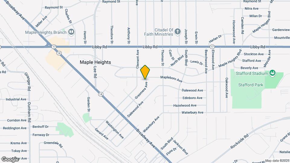 5422 Grasmere Ave Mapa y Detalles de la Ubicación