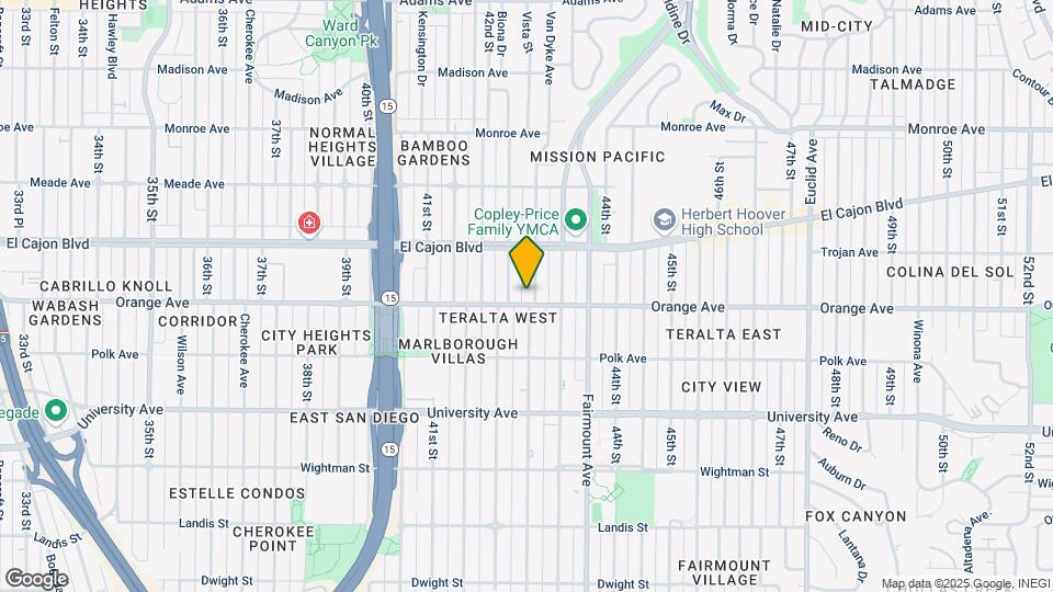 4208 Van Dyke Ave Mapa y Detalles de la Ubicación