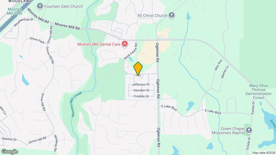 1616 Over Cup Cir Map and Location Details