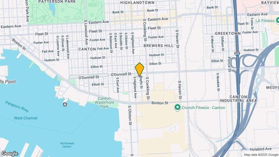 1108 Baylis St Map and Location Details