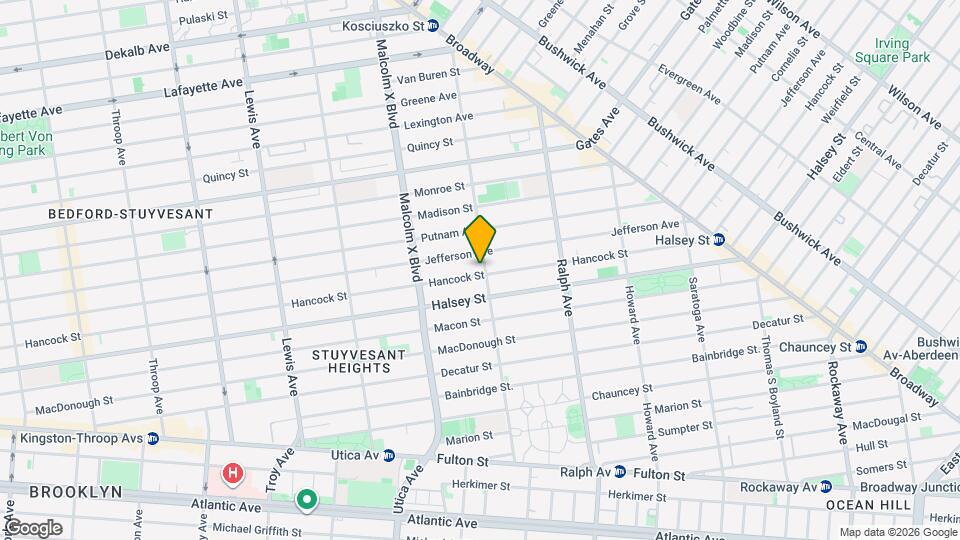 172 Patchen Ave Map and Location Details