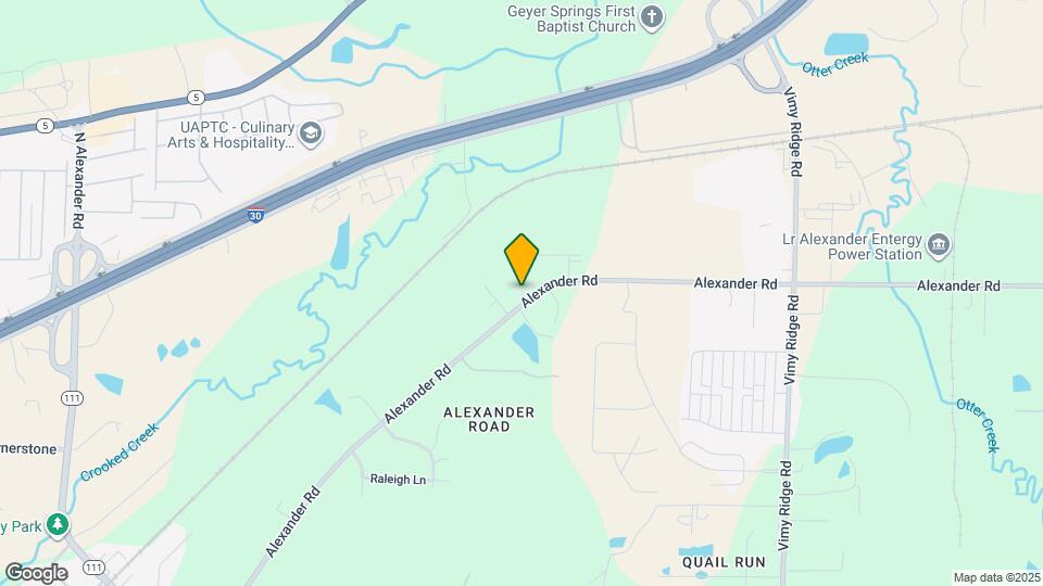 13324 Alexander Rd Map and Location Details
