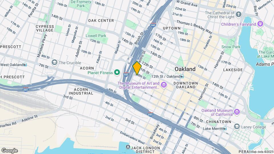 673 10th St Map and Location Details