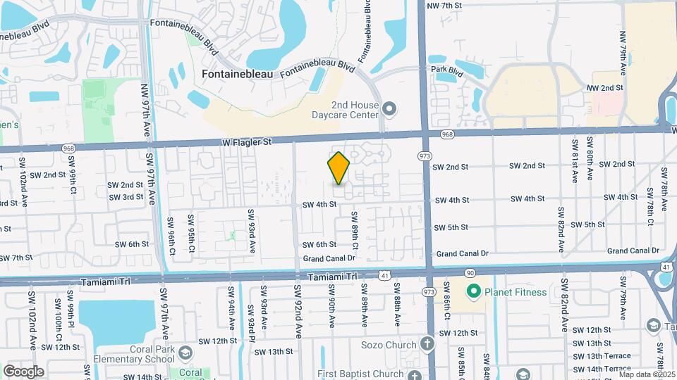 8980 W Flagler St Mapa y Detalles de la Ubicación