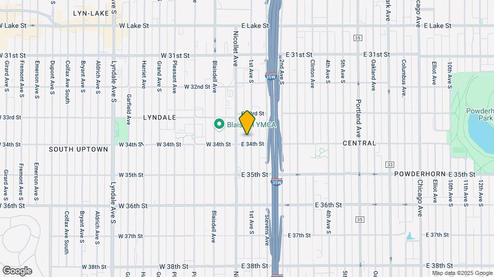 3344 1st Ave S, Unit 2 Map and Location Details
