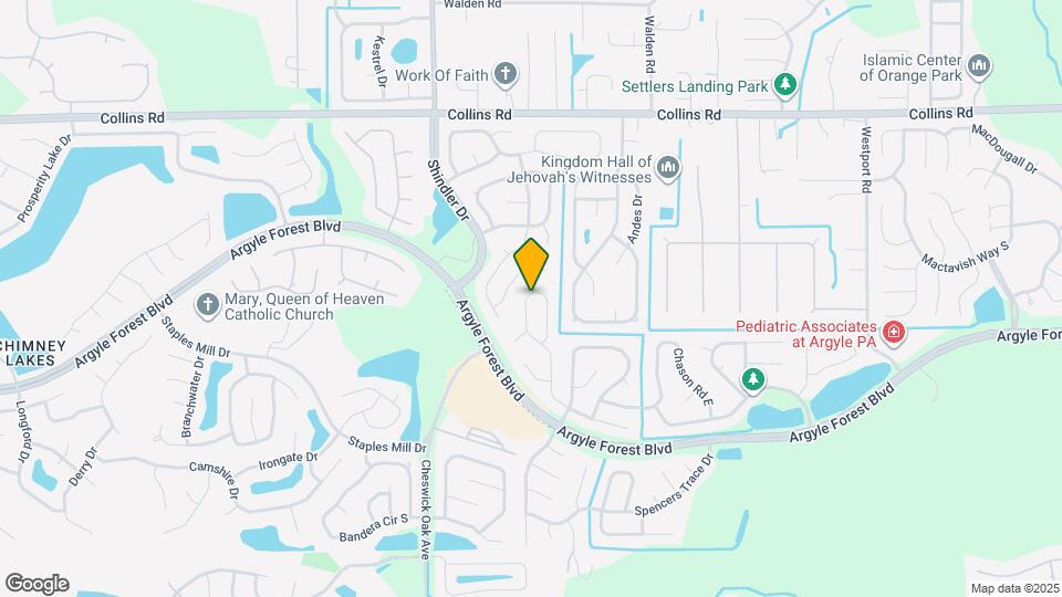 8229 Hamden Cir W Map and Location Details