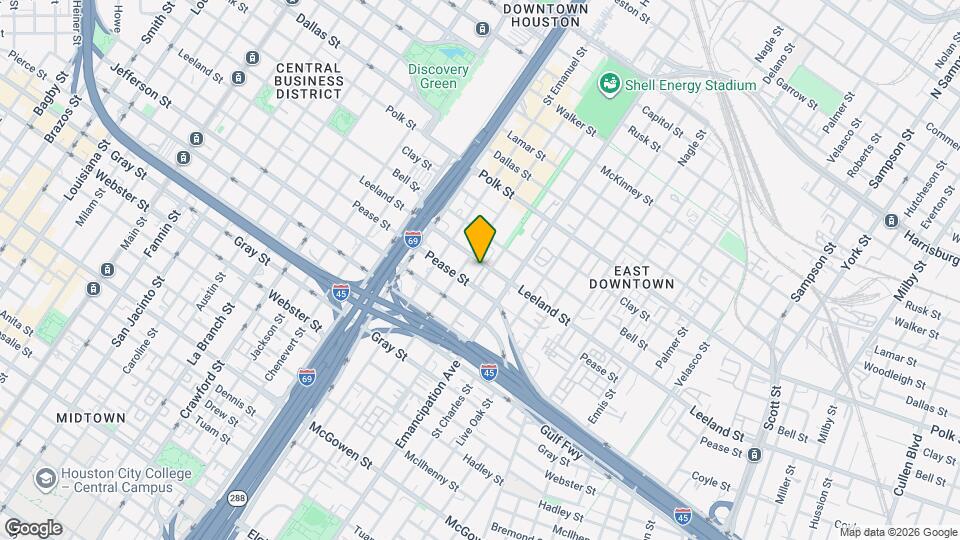 2234 Leeland St Map and Location Details