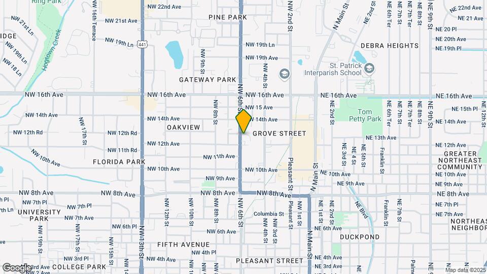 1121 NW 6th St Map and Location Details