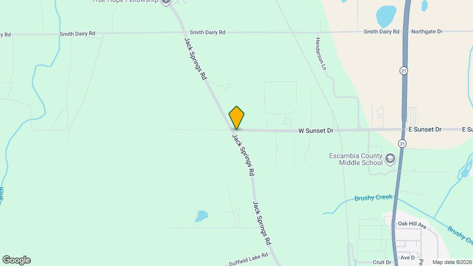 1394 Jack Springs Rd, Unit # 3 Mapa y Detalles de la Ubicación