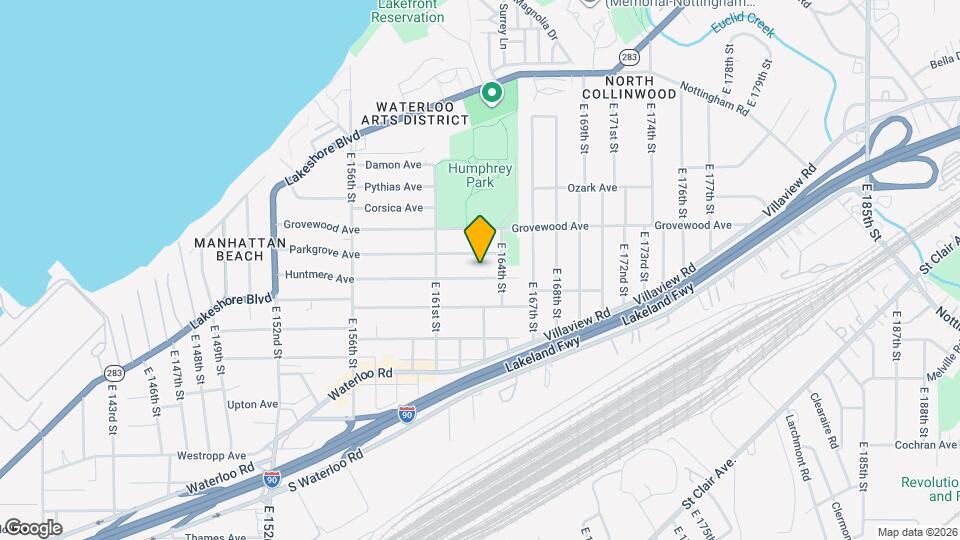 16301 Huntmere Ave Mapa y Detalles de la Ubicación