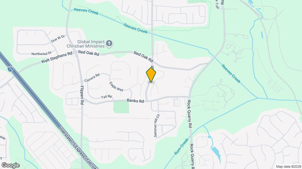 155 Brandon Ridge Cir Map and Location Details