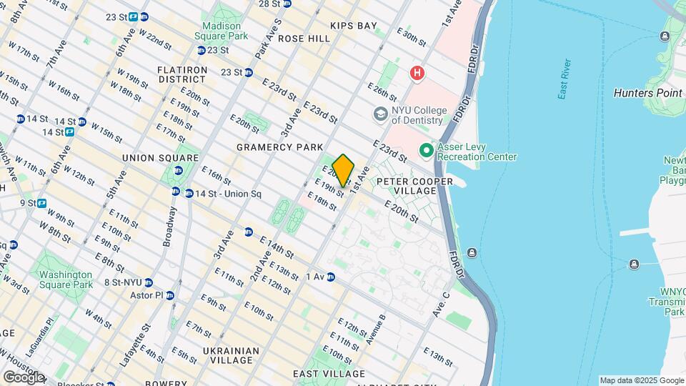 359 E 19th St Mapa y Detalles de la Ubicación