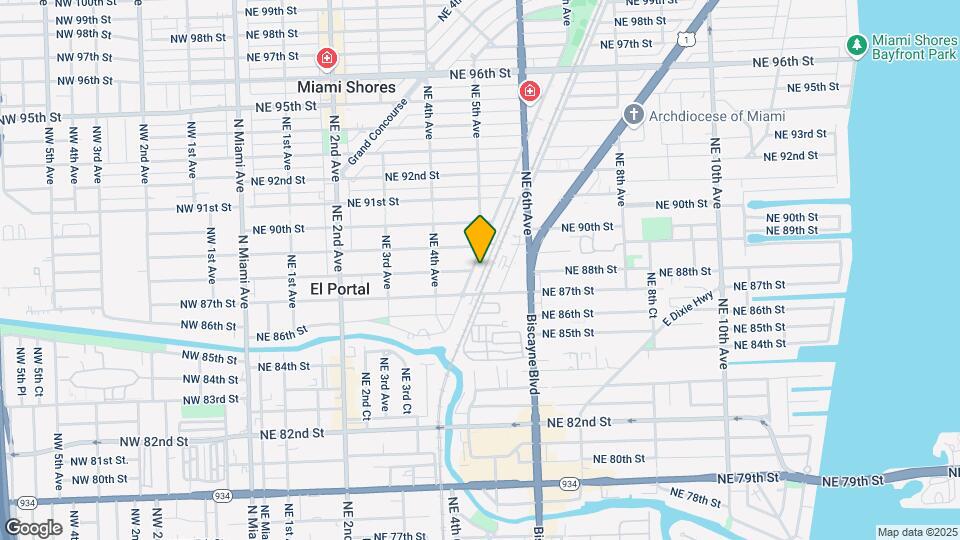 8941 NE 4th Avenue Rd Map and Location Details