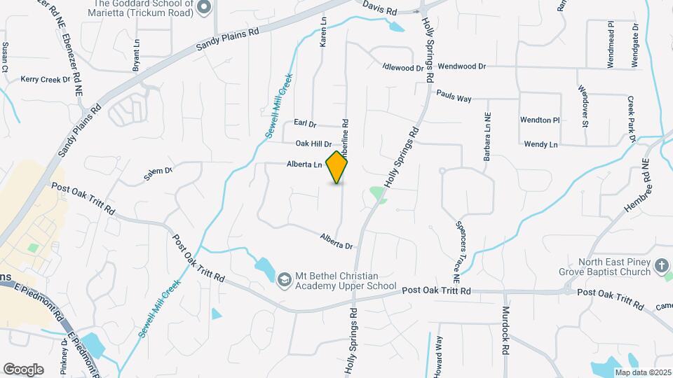 2765 Timberline Rd Map and Location Details