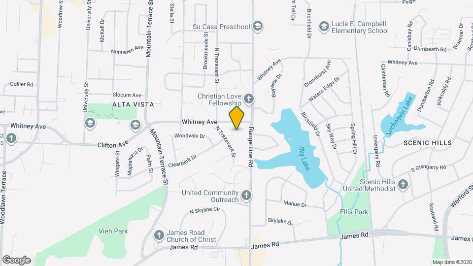 2600 Clearpark Cove Map and Location Details