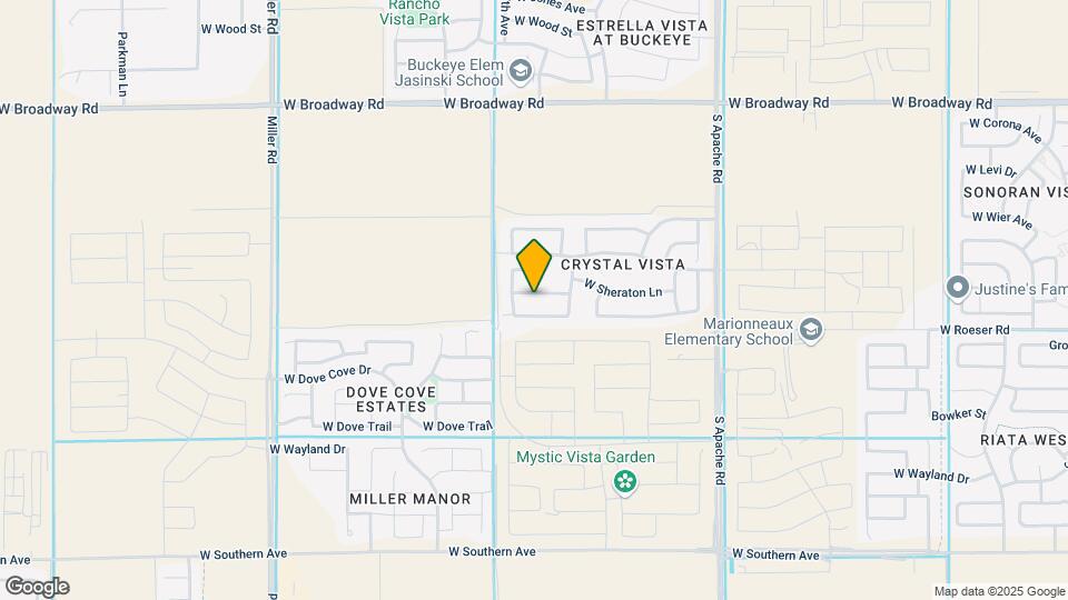 24633 W Sheraton Ln Map and Location Details