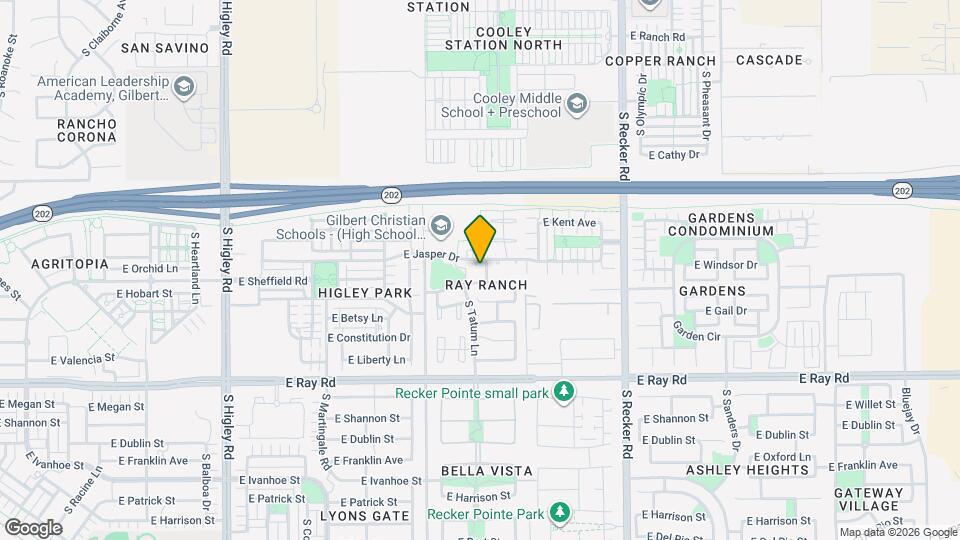 3709 E Jasper Dr Map and Location Details