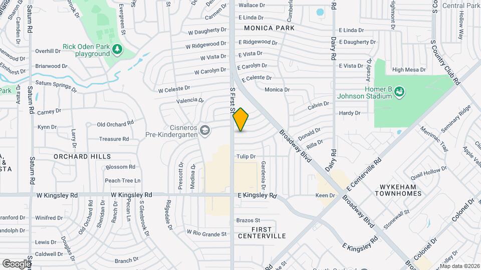 110 Marigold Dr Map and Location Details