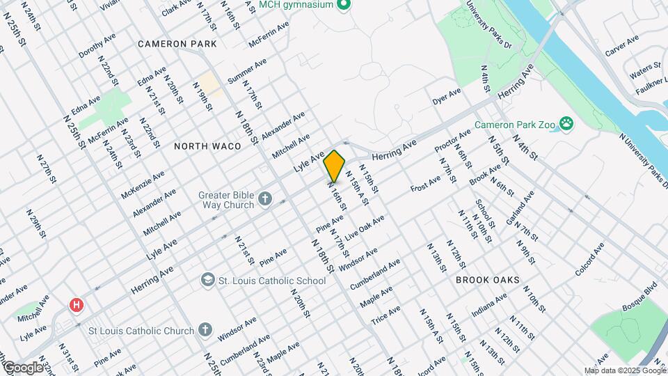 2301 N 16th St Map and Location Details