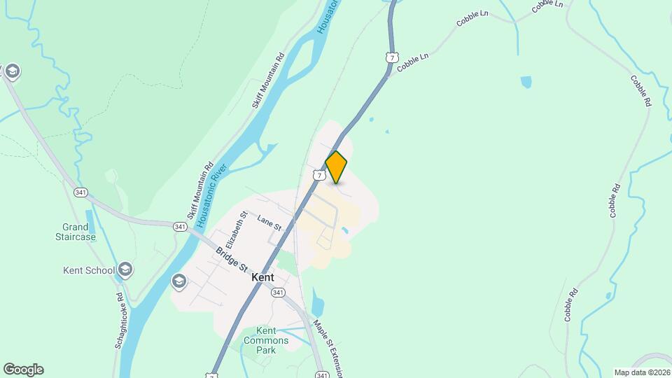 Kent Hills Mapa y Detalles de la Ubicación