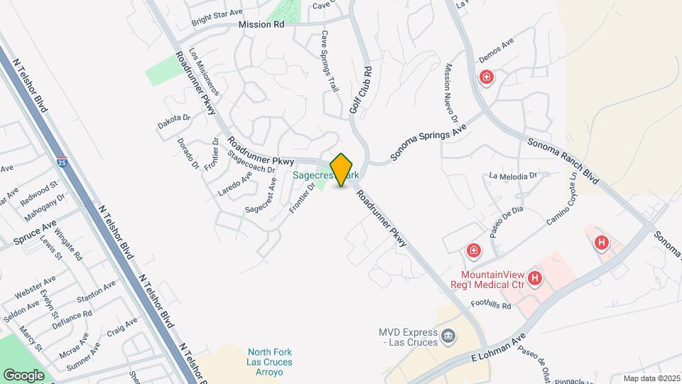 Copper Ridge Apartments Mapa y Detalles de la Ubicación