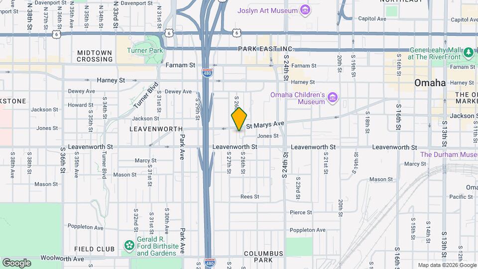 664 S 26th Ave Map and Location Details