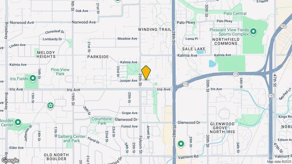 2640 Juniper Ave Map and Location Details