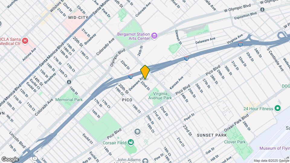 1917 22nd St Map and Location Details
