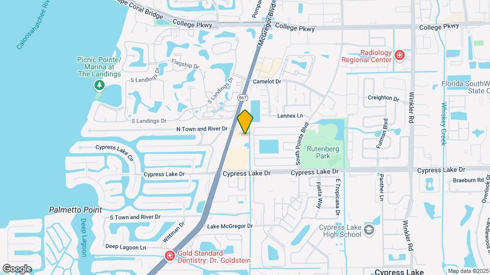 13291 McGregor Blvd Map and Location Details