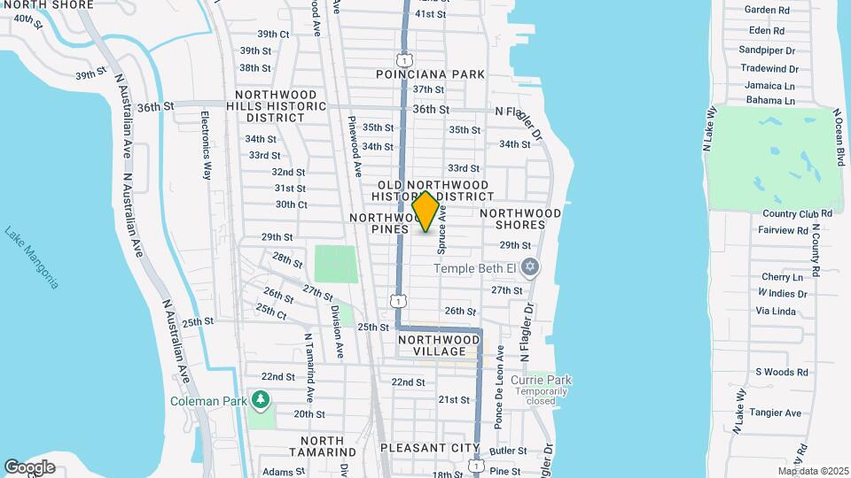 517-529 29th St Map and Location Details