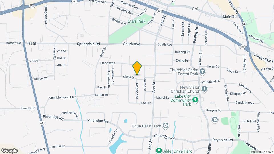 738 Glenn Dr Map and Location Details