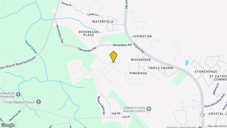 1303 Windrow Dr Map and Location Details