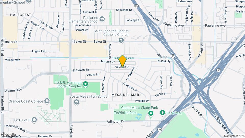 999 Valencia St Map and Location Details