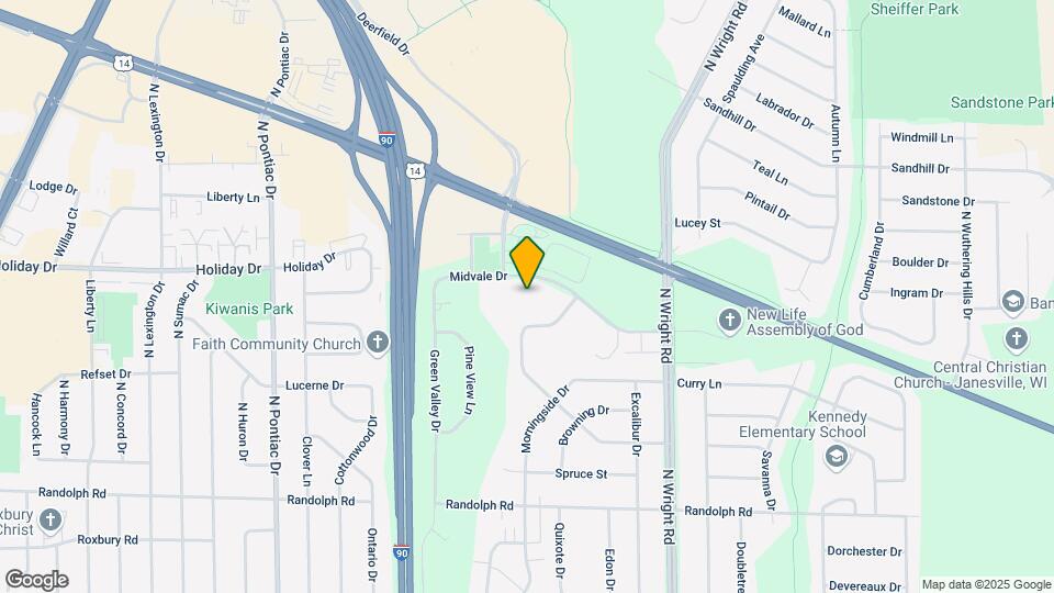 Deerfield Townhomes Map and Location Details