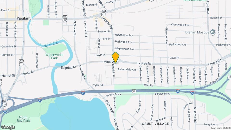 505 Emerick St Map and Location Details