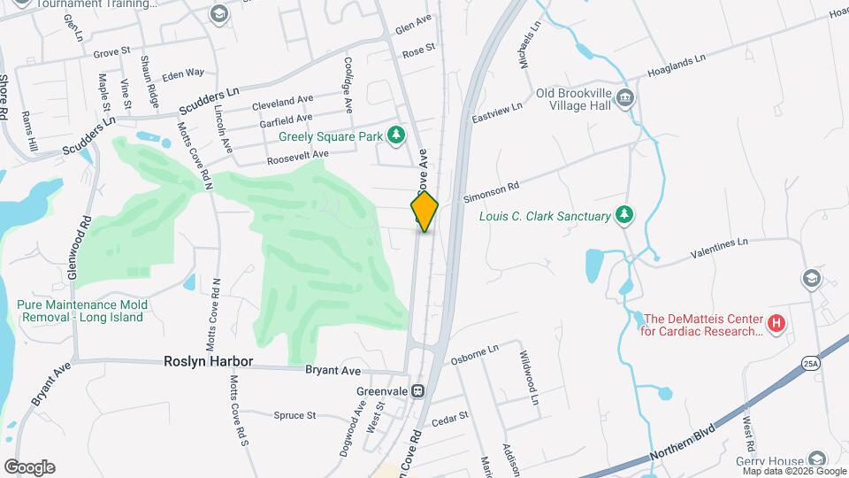 1026 Glen Cove Ave Map and Location Details