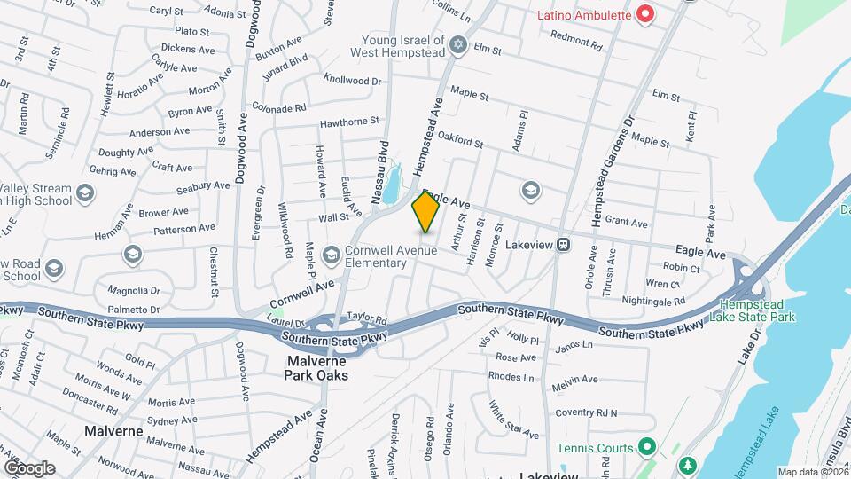 857 Cleveland St Map and Location Details