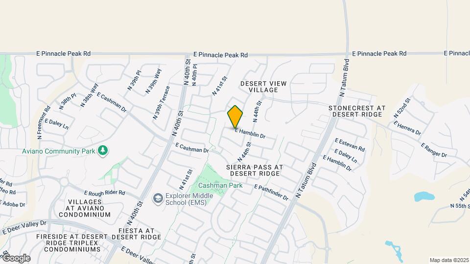 4303 E Hamblin Dr Map and Location Details