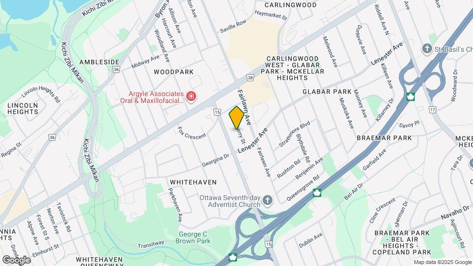 868 Duberry St Map and Location Details