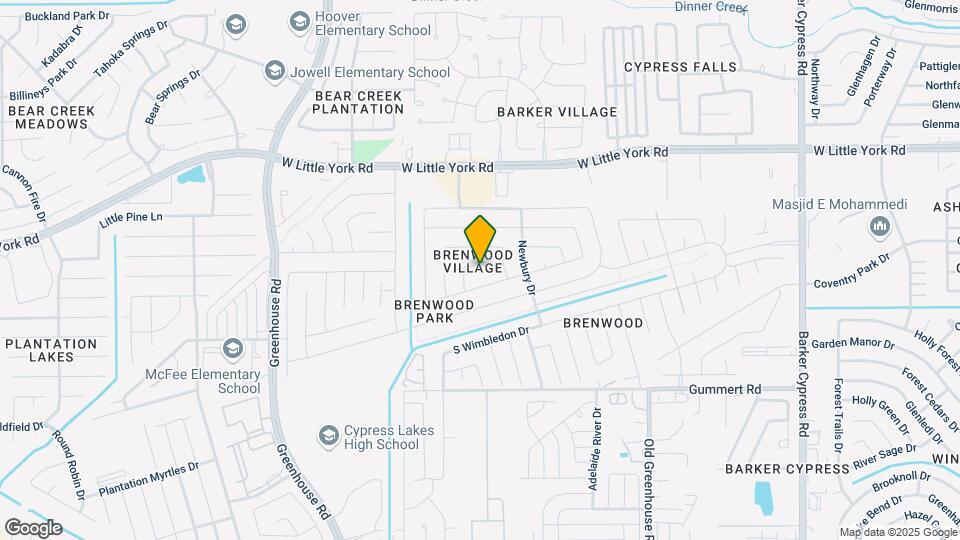 18731 Reynolds Park Dr Mapa y Detalles de la Ubicación