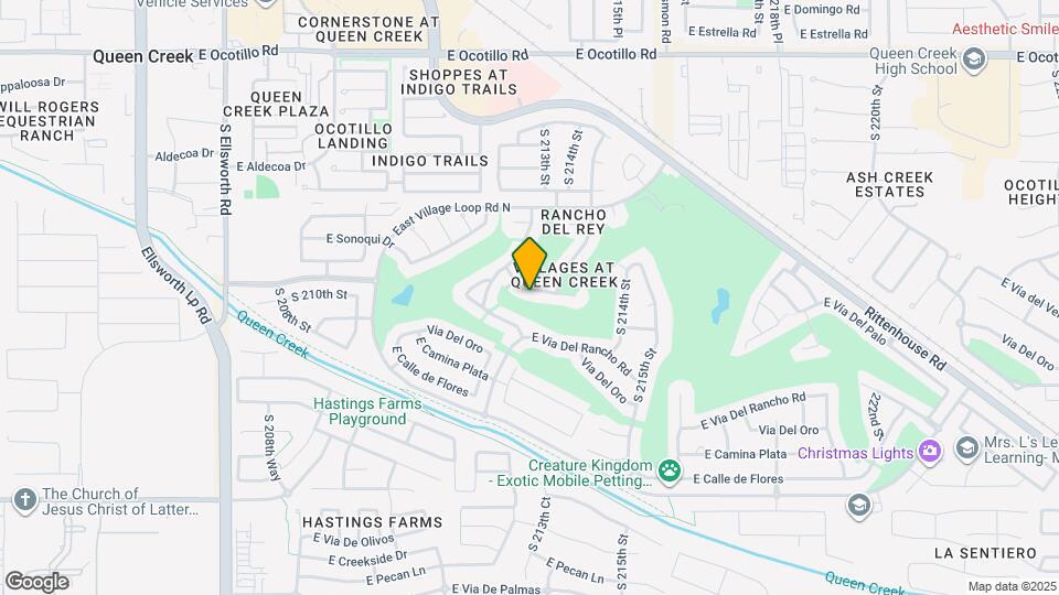 21303 E Vía Del Palo Map and Location Details