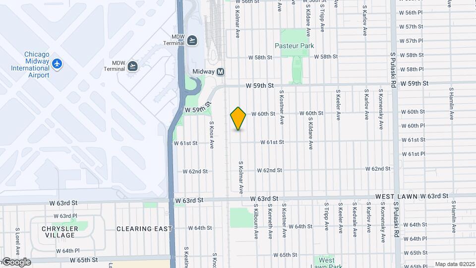 6042 S Kolmar Ave, Unit 2 Mapa y Detalles de la Ubicación