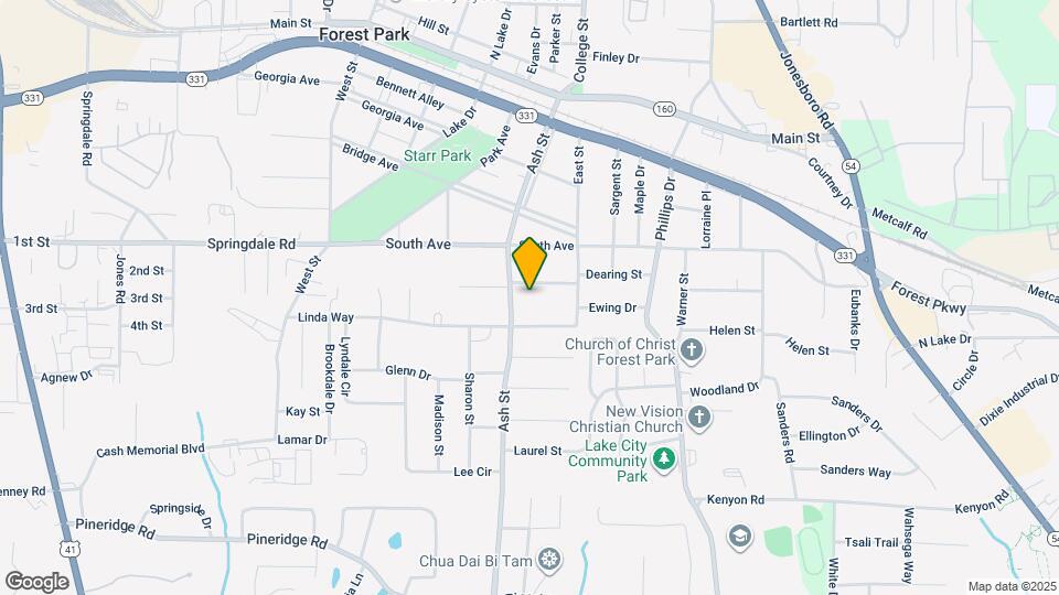 839 Mimosa Dr Map and Location Details