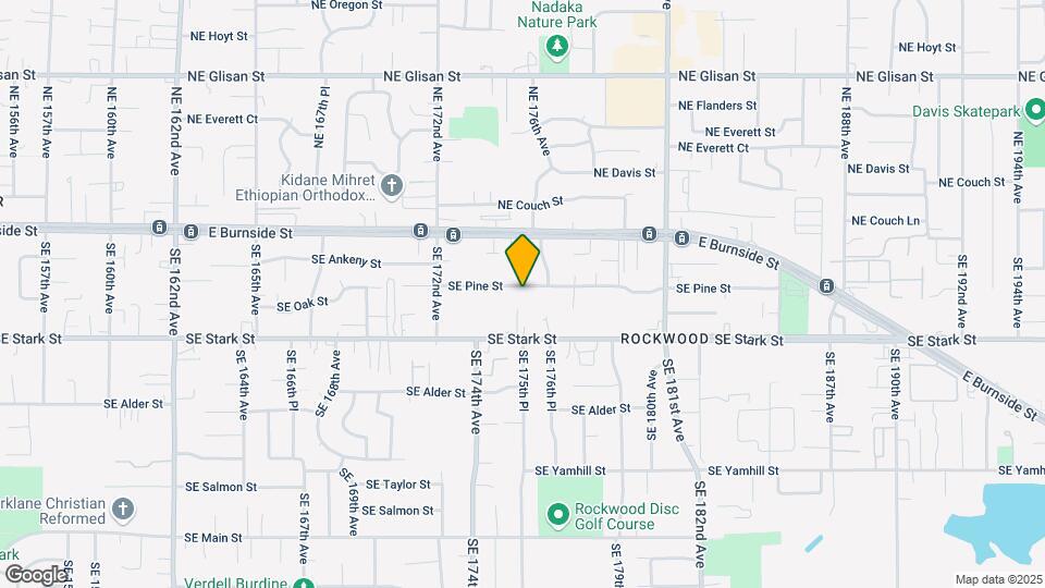 17512 SE Pine St Map and Location Details