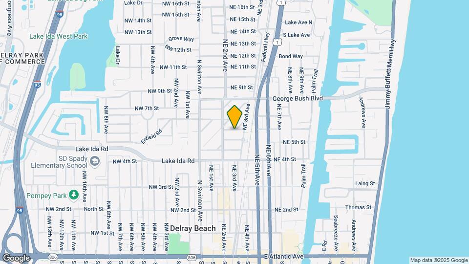 226 NE 5th Ter Map and Location Details