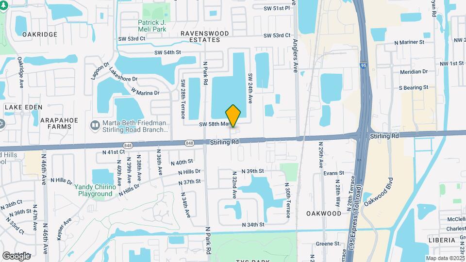 5900-5910 SW 25th Ave Map and Location Details